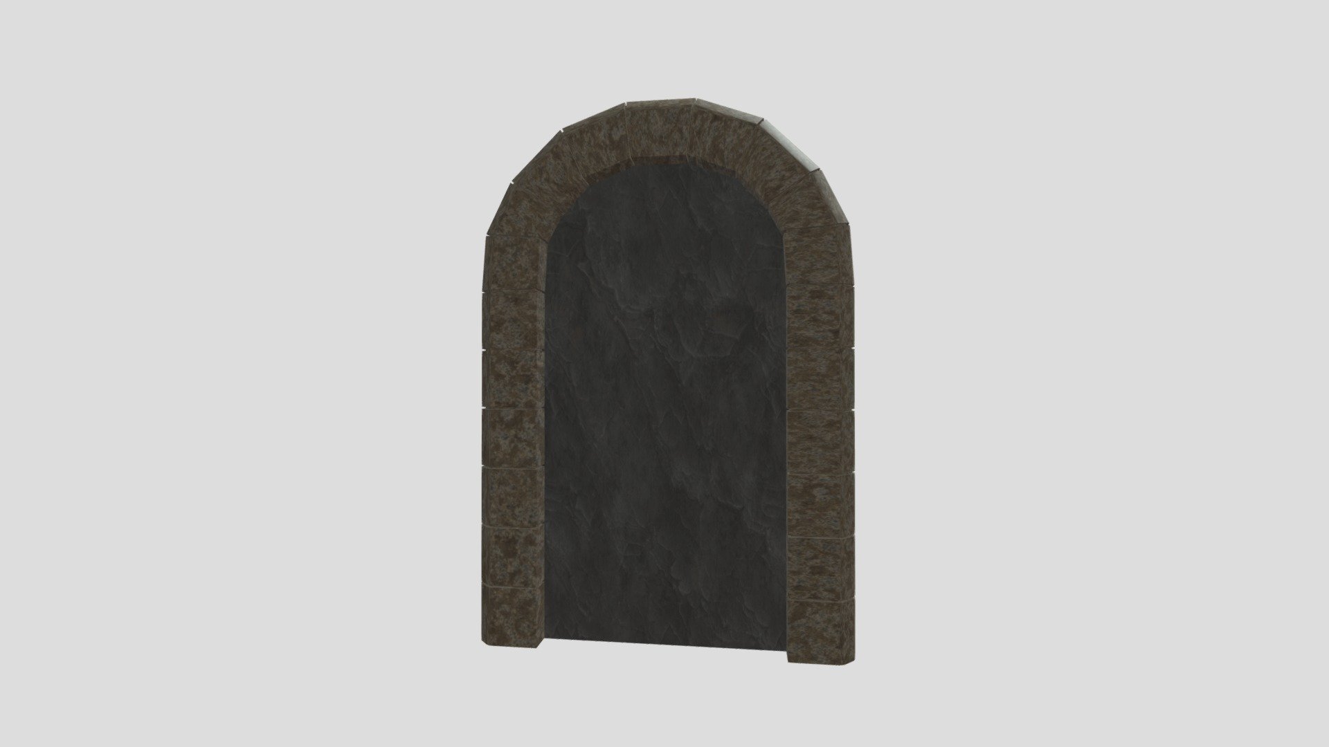 Stone Door - Download Free 3D model by reginald7 [0b817f6] - Sketchfab