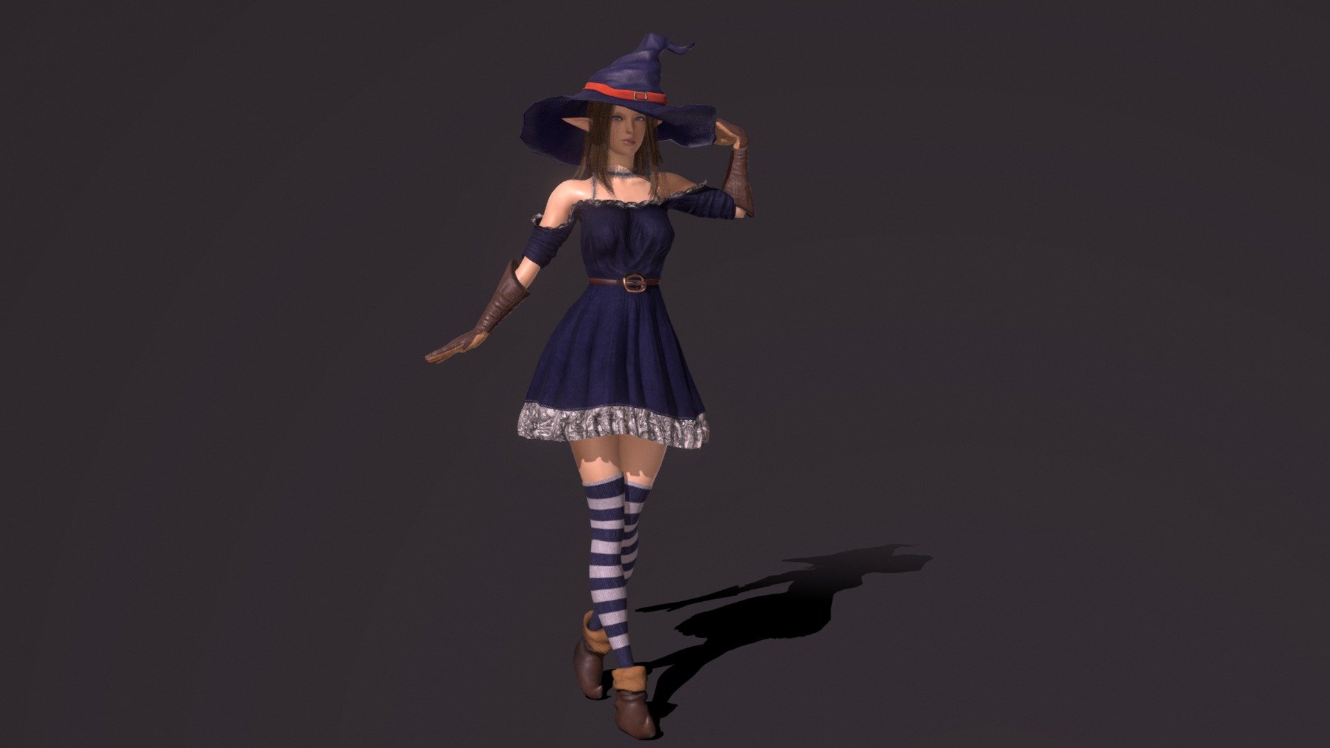 Elf Witch - 3D model by Mariano_Civale [0b81ef8] - Sketchfab