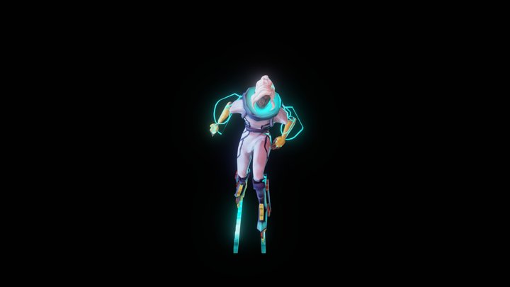 Aiyolos Character Design 3D Model