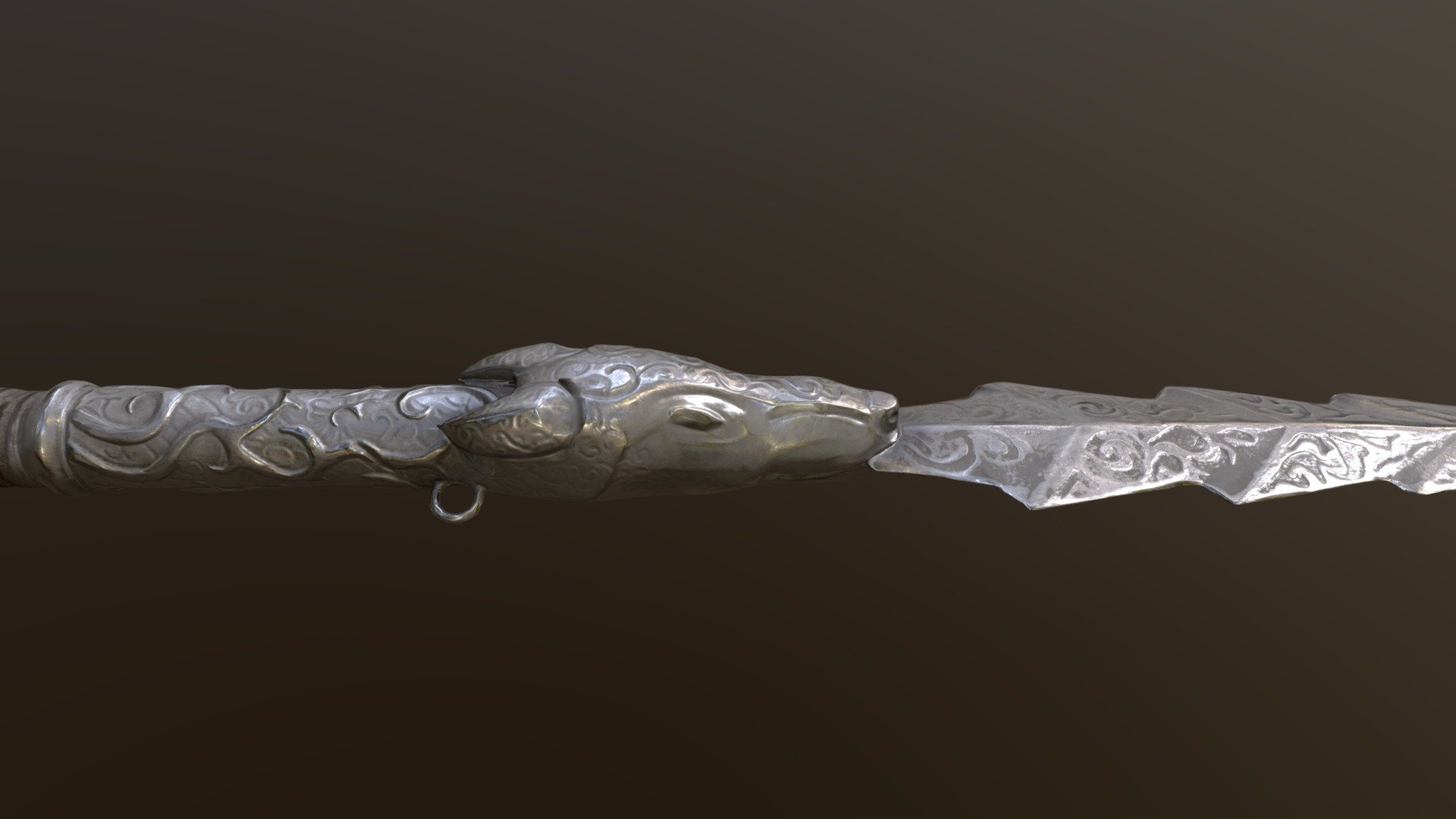Silver spear