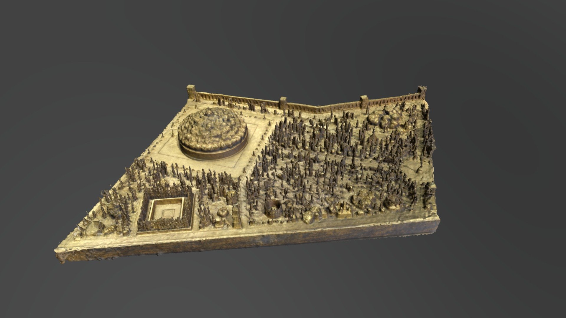 Plaque 18 - Maquette de Rome