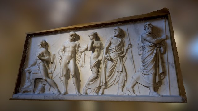 Briseis and Achilles – Free 3D Model STL