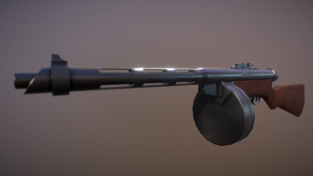 Suomi M/31 - 3D model by Tuuttipingu [0b83fc6] - Sketchfab