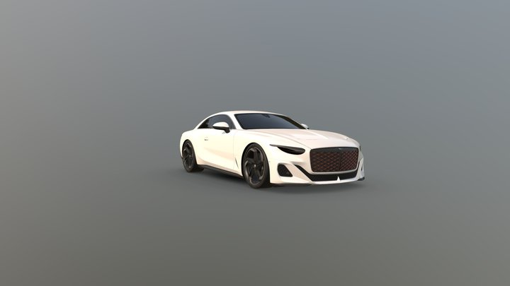 2023 Bentley Mulliner Batur 3D Model
