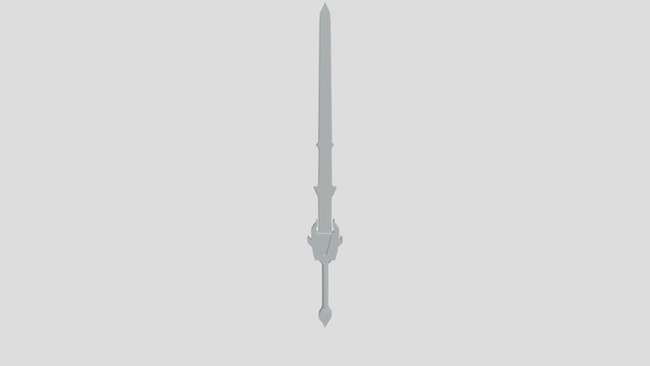 Sword inspired from the Shannara Chronicles 3D Model