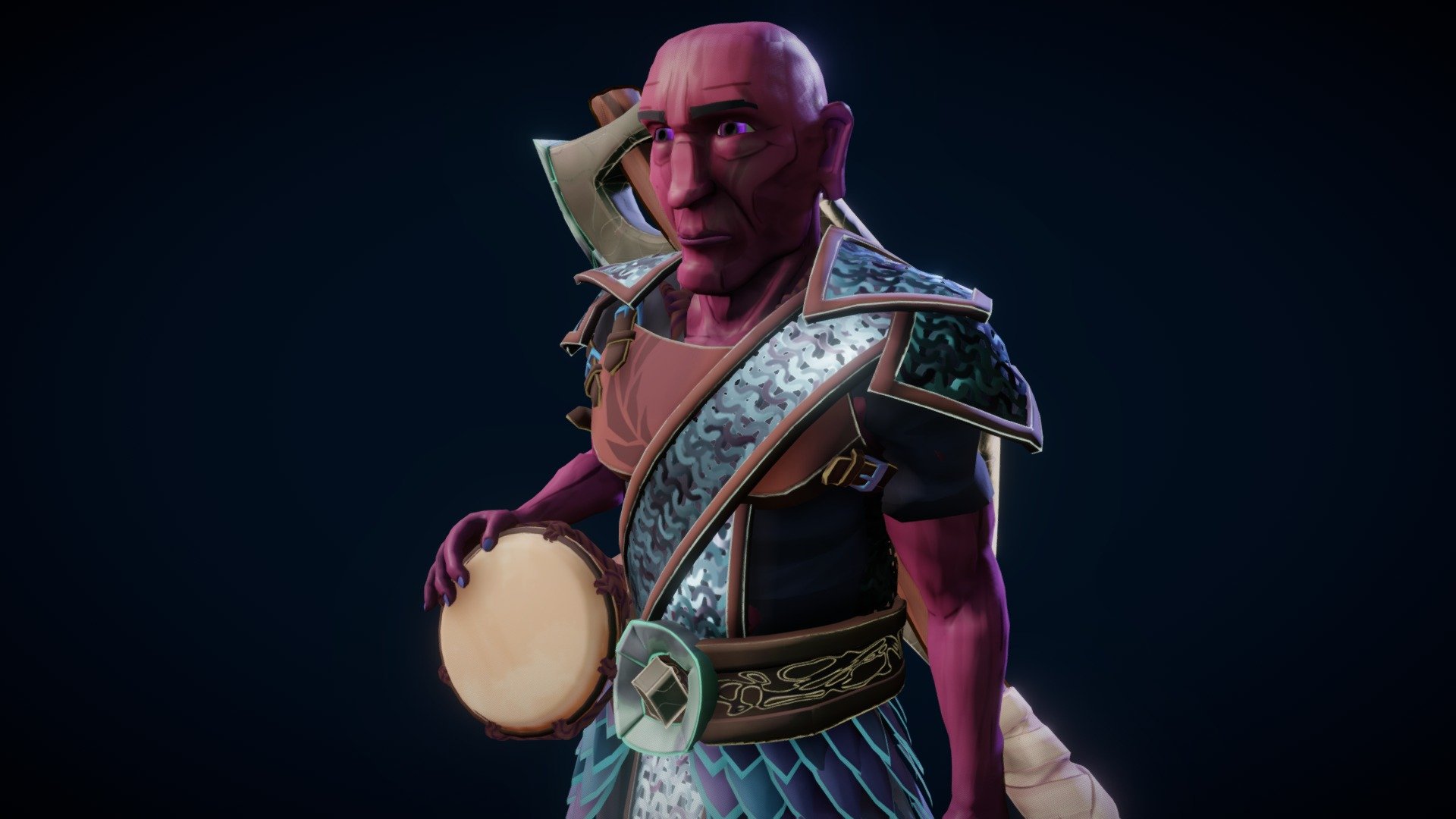 Bao - stylised RPG character Rig
