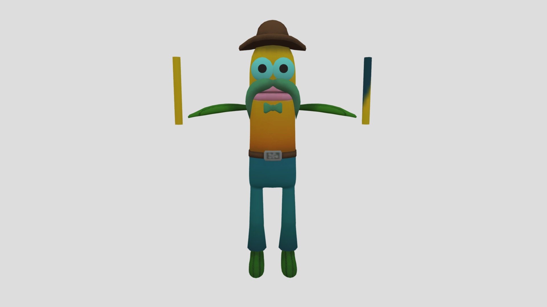 BFBBR - Fish I - Download Free 3D model by SMF Features Developed From ...