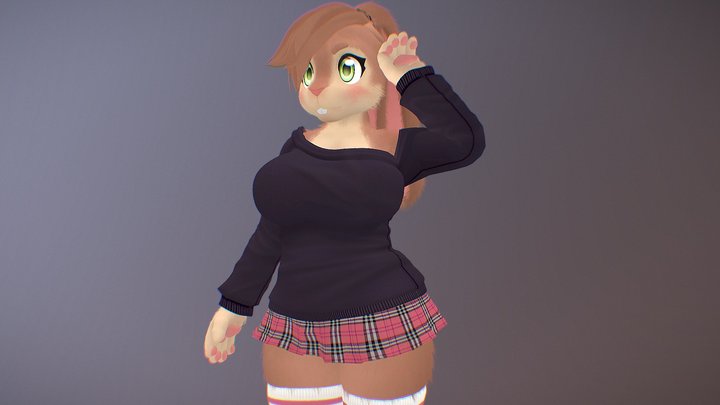 Kemono D Models Sketchfab My Xxx Hot Girl