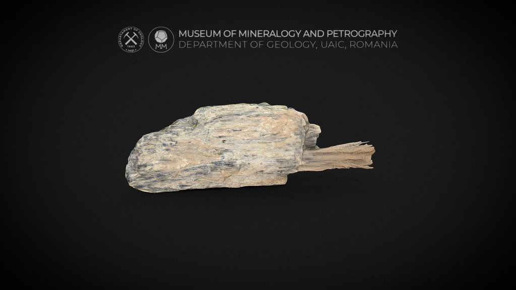Display case 12 - A 3D model collection by Museum of Mineralogy and ...