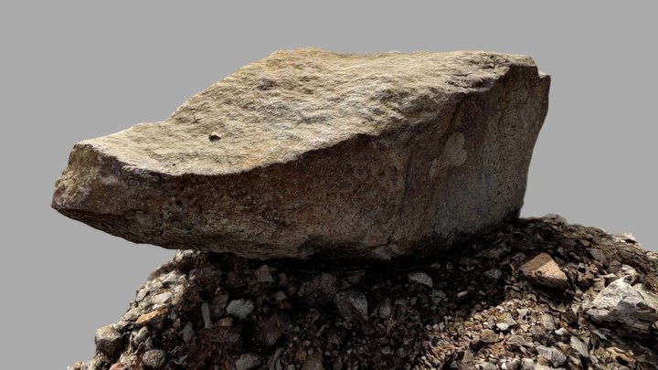 Rock 02 3D Model