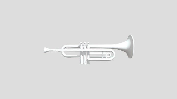 Trumpet 3D Model