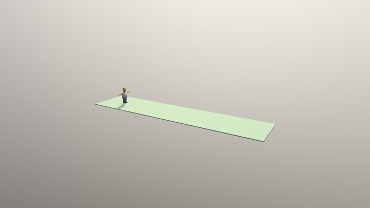 Homer ballet(?) 3D Model