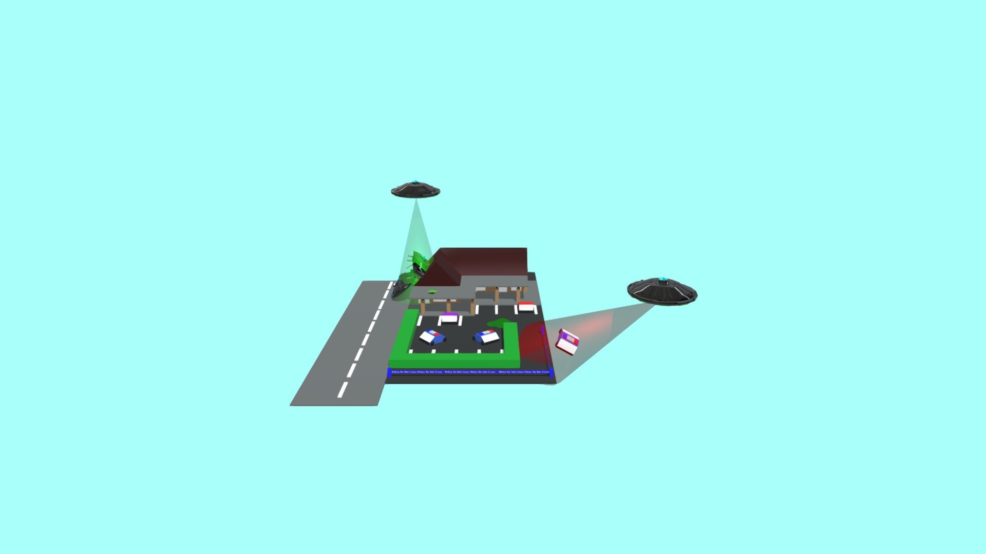 Spaceship Scene Version 5