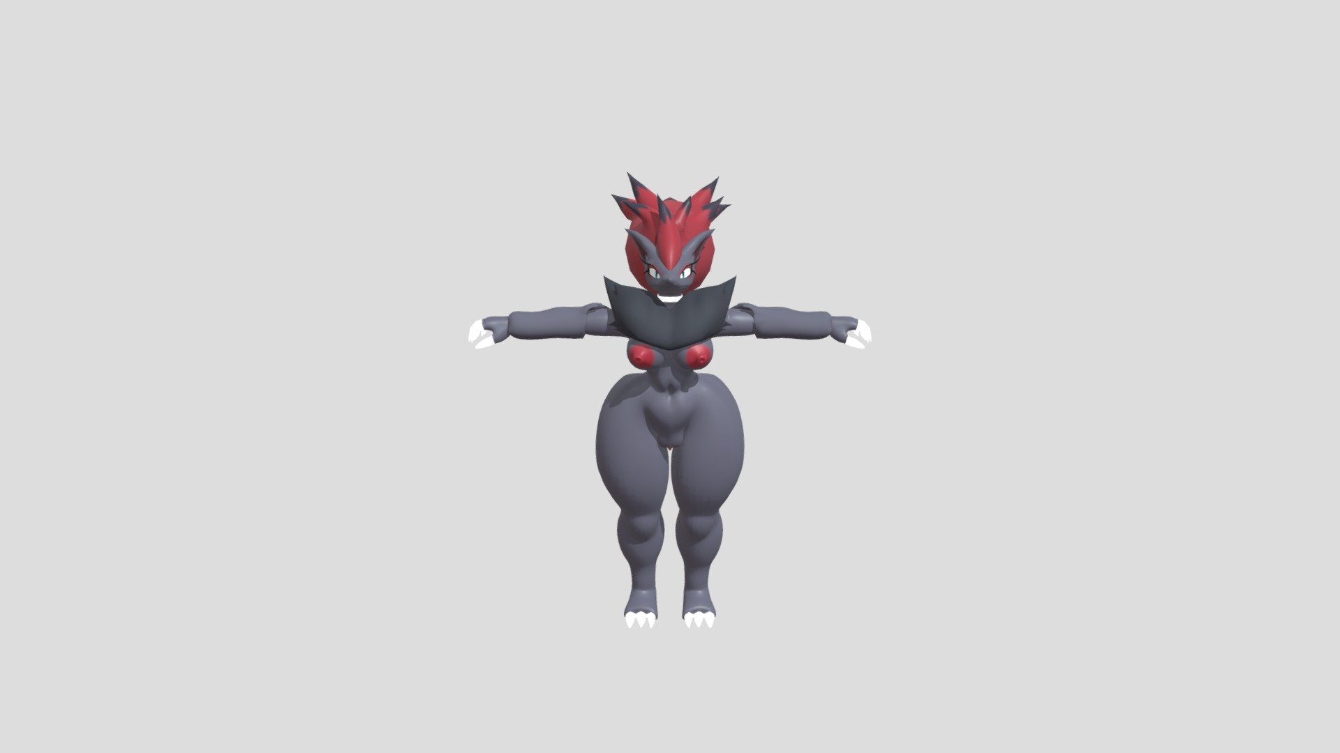 zoroark - Download Free 3D model by isaac13359 [0b87cc4] - Sketchfab