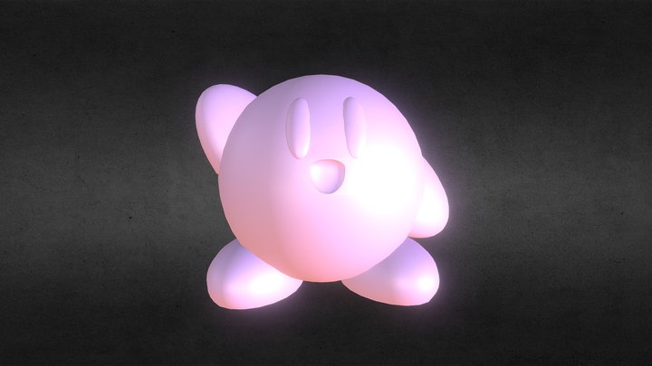 Kirby 3D Model