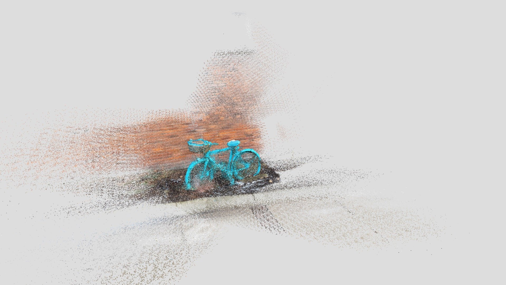 Blue Bike at Starkweather Arts