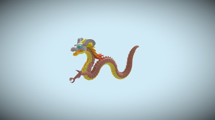 Volvagia The Lava Dragon 3D Model