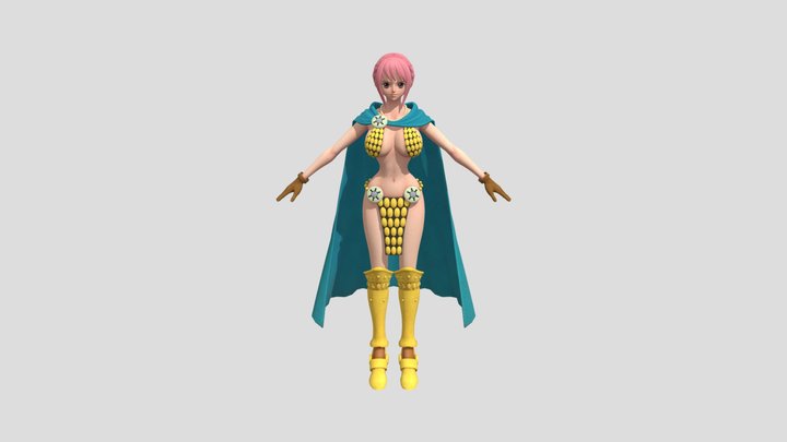 One Piece Rebecca 3D Model