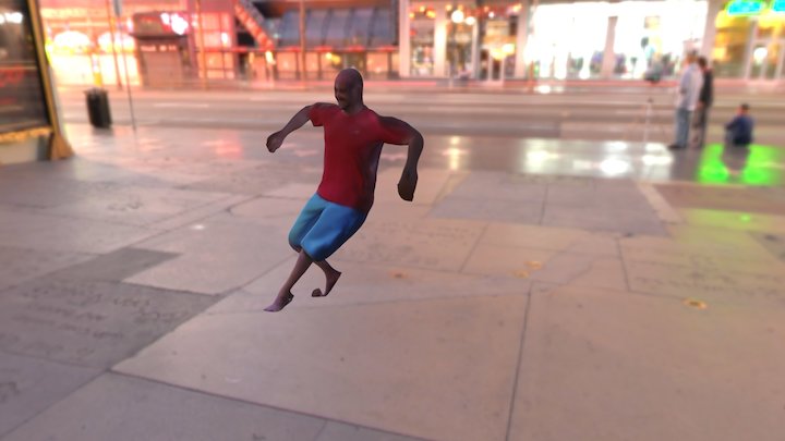 Nick Breakdance 3D Model