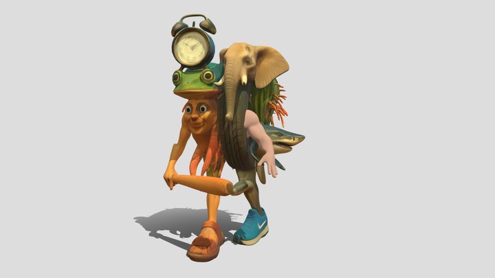 Tralalibu Trippilili Sahulero 3D Model