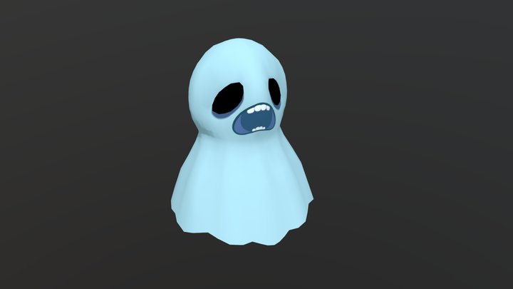 Spooky Bonanza: Enemy Ghost attack mode 3D Model