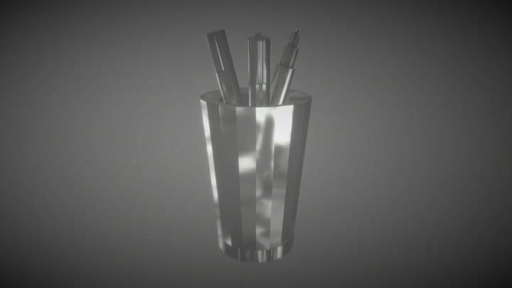 A Glass 3D Model