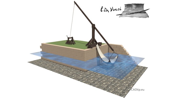Water pump 3D Model
