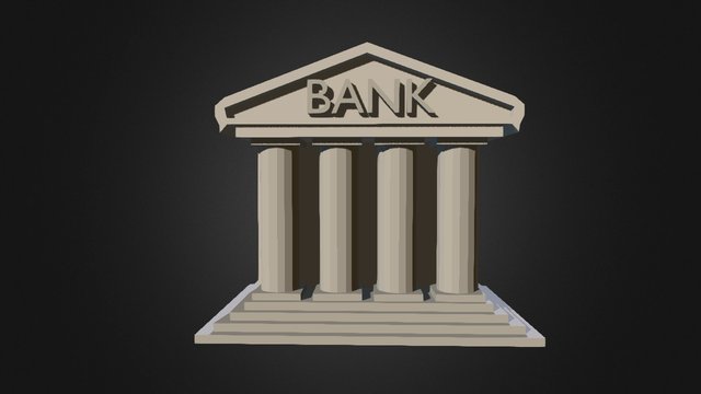Bank 3D Model