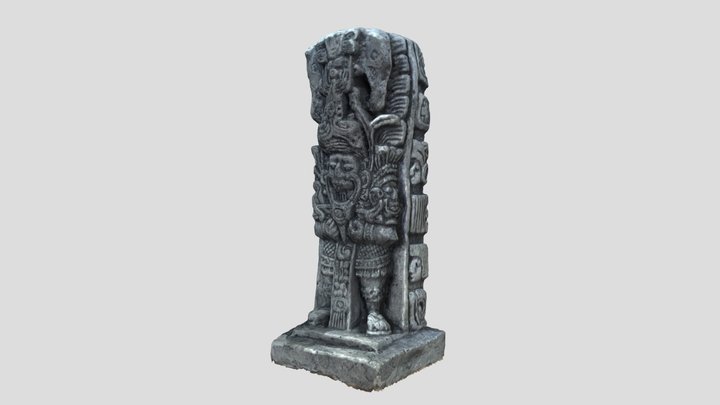 Honduran Statue (Mayan Statue) 3D Model