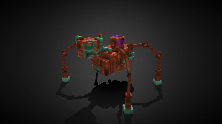 Robotic spider 3D Model