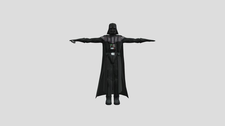 Darth Vader (SW EIII Game) 3D Model