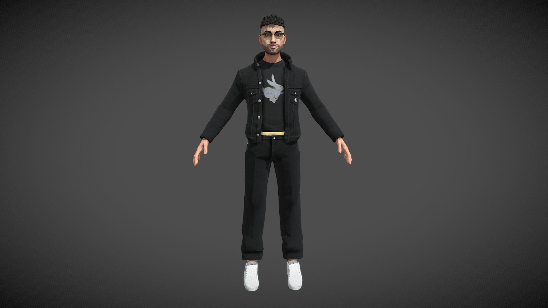 Cool Man _Rigged_ Free. - Download Free 3D model by NABEEL619 [0b8c511 ...