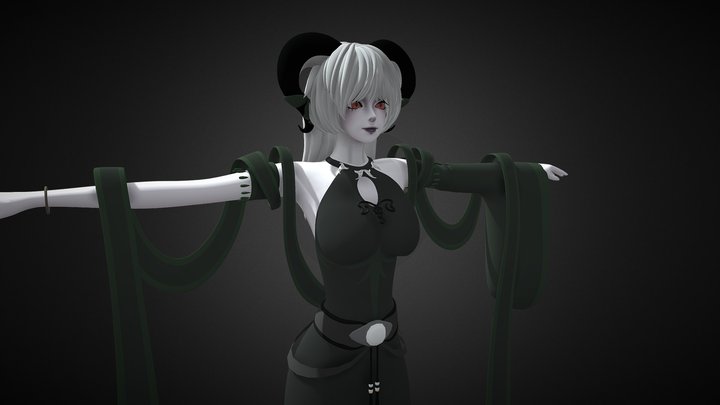 Character_Wei_HighPoly 3D Model