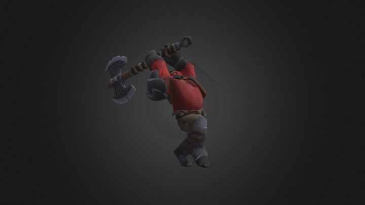 Axe Attack 3D Model