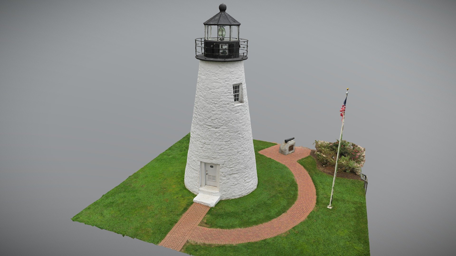 Concord Point Lighthouse Havre de Grace, MD 3D model by Terry Kilby