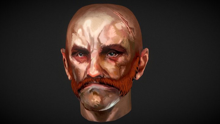 Bartolomeu, The chief thug (Dishonored-fan art) 3D Model