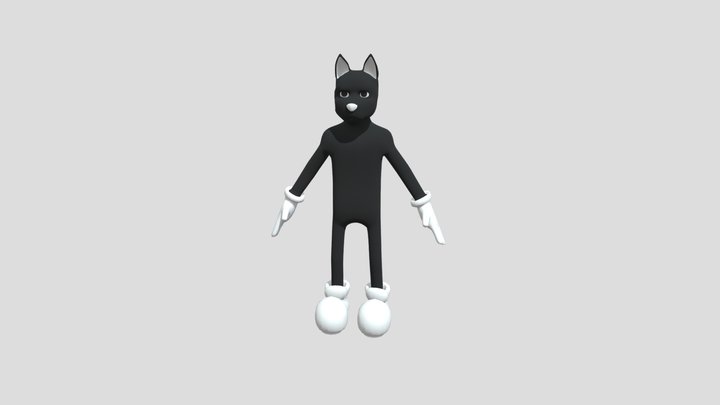ToonCat 3D Model