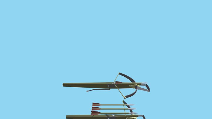 Hw7 Crossbow 3D Model