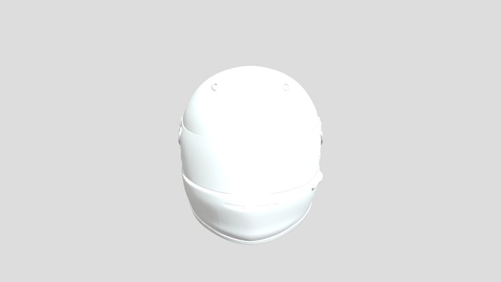 Helmet Basic Shape 3D Model