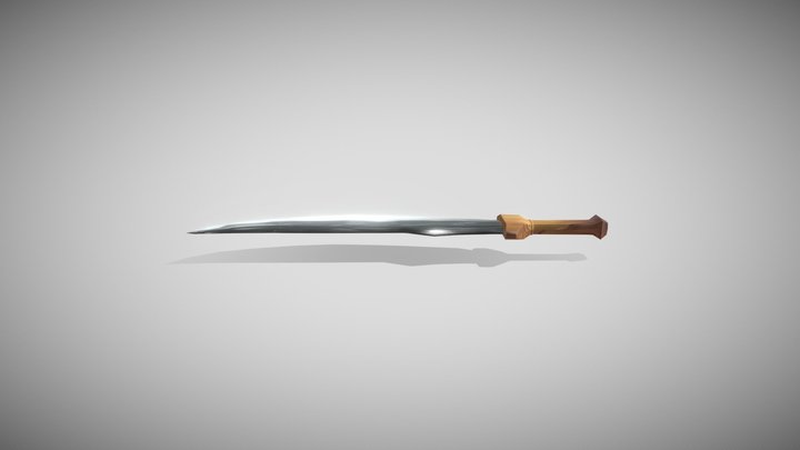 pedang 3D Model