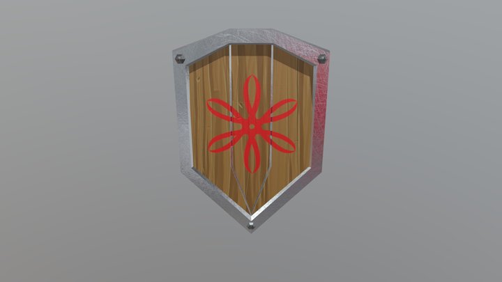 Ludum Dare 54 Shield 3D Model