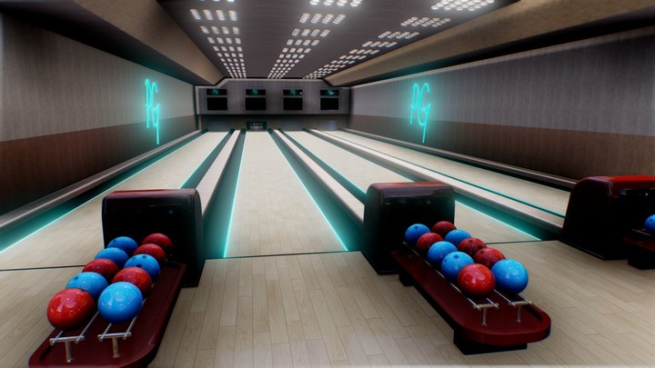 Modello 3D Palla da bowling 10 P - TurboSquid 1433866
