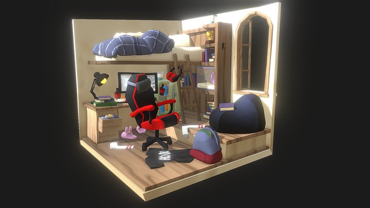 DAE Crib - Academic Weaponing? 3D Model