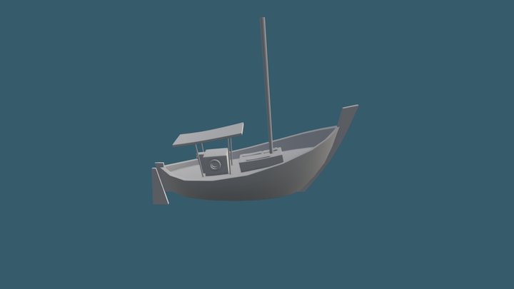 Boat 3D Model