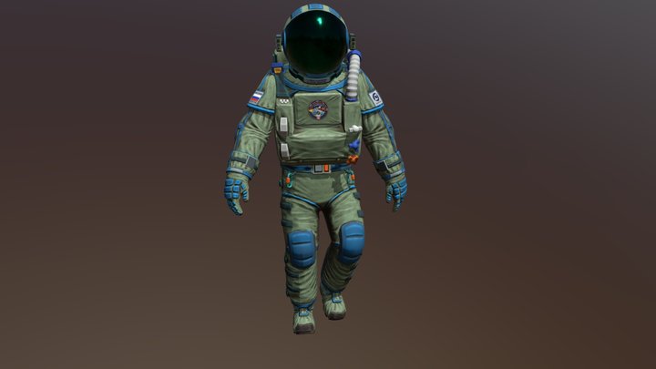 Spacesuit 'Sayan' MKVII COMMON 3D Model