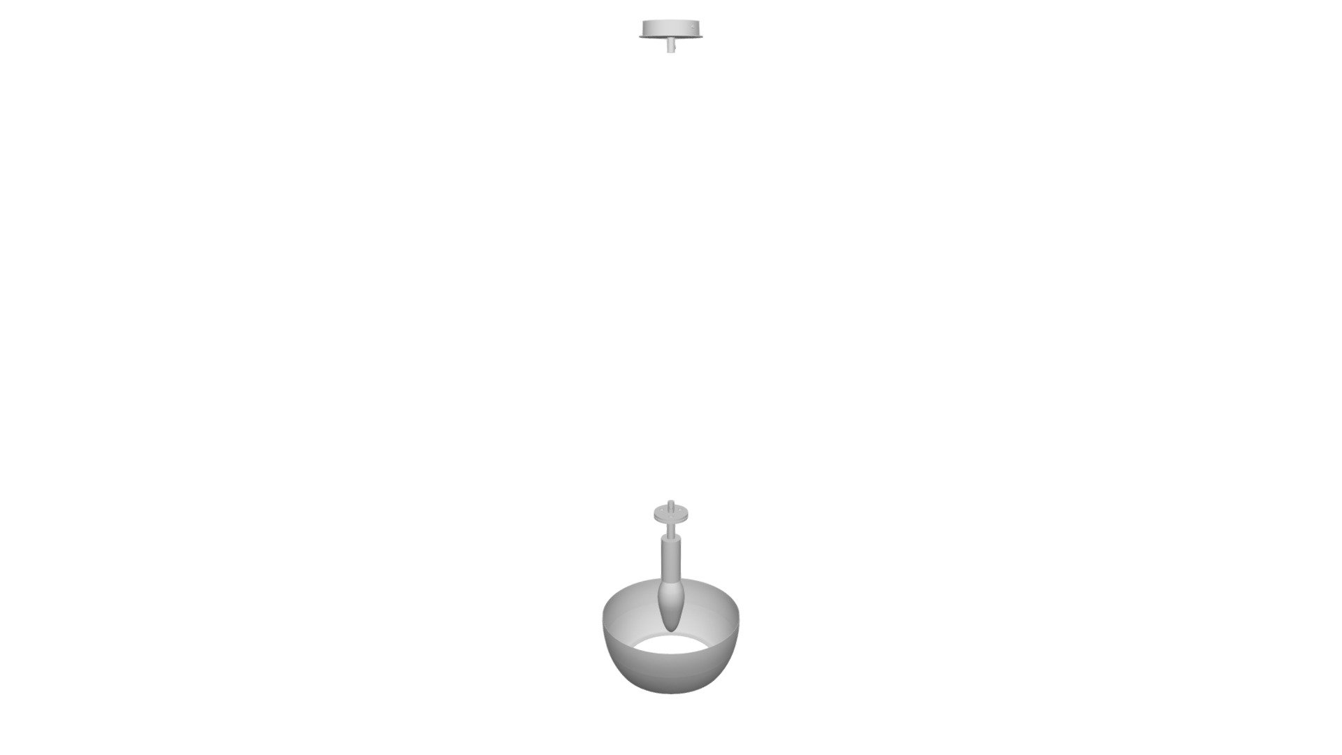 Pendant lamp Bluff City diameter 20. DG-HOME