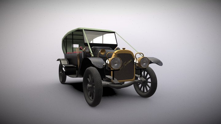 Руссо-Балт авто 3D Model