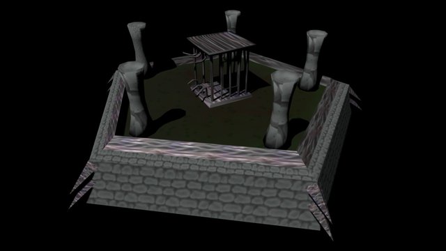 Sacrificial Cage 3D Model