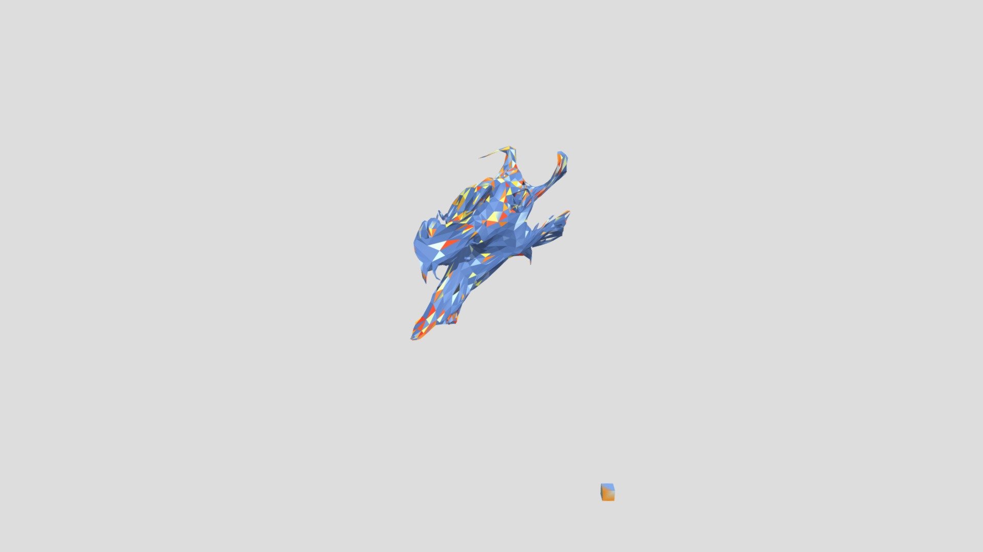 Flying bug abstract