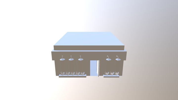 Cafeteria 3D Model